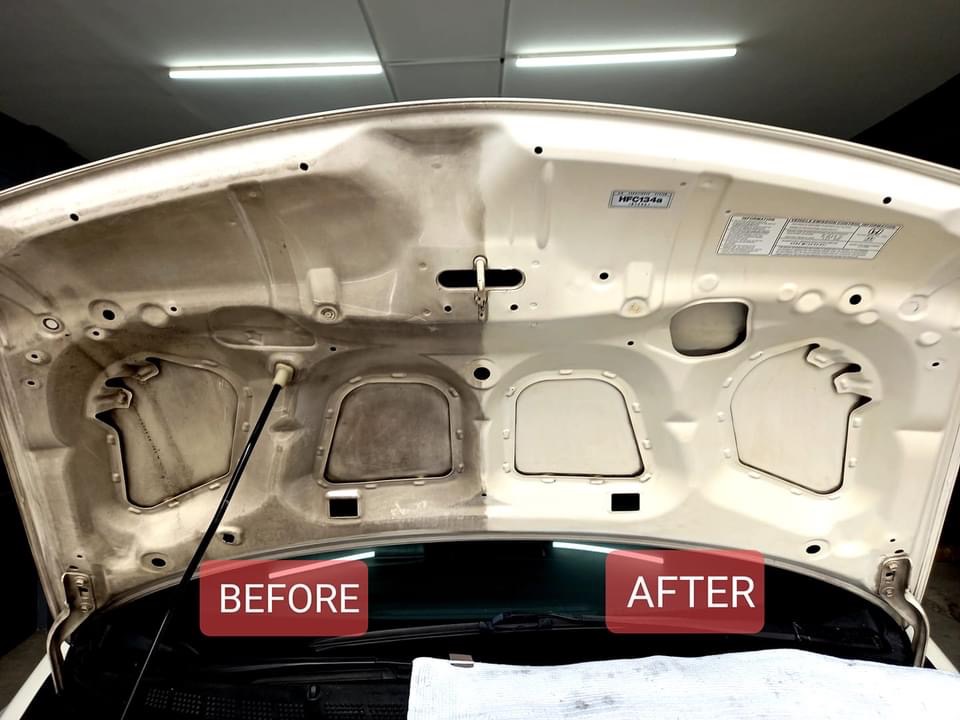 Paint correction after
