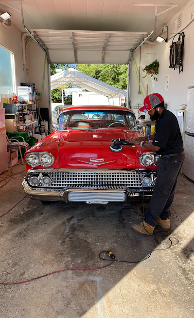 Classic Chevy paint correction